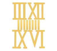 OSALADI 12pcs Acrylic Wall Clock Numbers with Self-installation and Repair Features, Vintage Inspired Modern Minimalist Style for Kitchen Or Living Room Home Decor