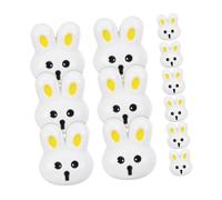 OSALADI 12pcs Cartoon Rabbit Buttons for Sewing Resin Bunny Buttons for DIY Crafts for Hats and Sweaters