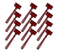 OSALADI 12pcs Small Wooden Judge Gavels for Lightweight Hammer for Courtroom Role Play Halloween Costumes School Drama Auction Accessories for Law Enthusiasts