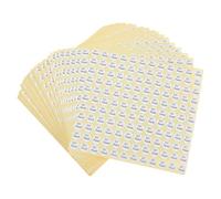 OSALADI 150 Sheets Pass The Inspection Label Labels Round Stickers Inspection Sticker Passed Decals White