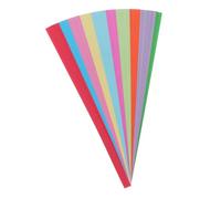 OSALADI 1500pcs Rainbow Star Paper Strips for DIY Crafts Pentagram Paper for Creative Art Projects Note Writing for Adults