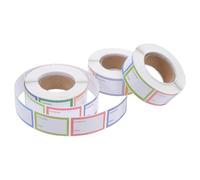 OSALADI 1500pcs Self-Adhesive Food Rotation Labels for Containers and Jars Removable Expiration Date Stickers for Freezer and Pantry Organization Easy to Write and Remove Food Safety