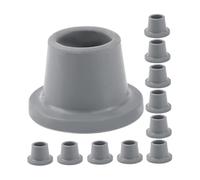 OSALADI 15pcs Rubber Replacement Feet Bath Seat Rubber Feet Non-Slip Tips Non-slip Shower Chair Shower Chair Caps Replacement Bench Bath Light Grey
