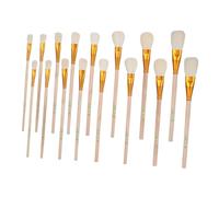 OSALADI 16pcs Flower Pollinator Brushes for Indoor Garden, Soft Hand Pollination Pens for Succulents, Fruit Trees and Potted Plants, Suitable for Greenhouse and Hydroponic Growing
