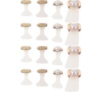 OSALADI 16pcs Pedicure Nail Polish Gel Toe Separators Foot and Finger Separator Soft Silicone Daisy Shape Elegant Decorative Stylish Dual Foot Usage Prevents Movement for Pedicures DIY