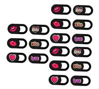 OSALADI 18pcs Cute Heart Lip Pattern Camera Cover Slide Privacy Protector for Laptop Phone Ultra Thin Design for Enhanced Digital Privacy and Security