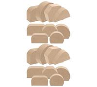 OSALADI 18pcs Pottery Mug Handle Molds for DIY Ceramic Cup Crafting Small Handle Forms for Versatile Mug Making Kit Pottery Handing Tools for Custom Teacups and Bowls