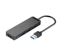 OSALADI 1m Usb Charging Hub Laptop Usb Port Extension Multi-port Splitter Otg Compatible No Driver Needed