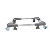 OSALADI 1pc Adjustable Washer and Refrigerator Stand Base Locking Swivel Wheels Appliance Support for Washing Machines Dryers and Freezers and Stability