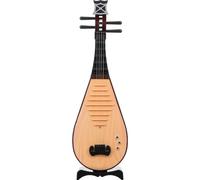 OSALADI 1pc Chinese Style Lute Model Vintage Instrument Prop Musical Ornament for Chinese Instrument Decor