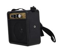 OSALADI 1set Guitar Amplifier Portable for Acoustic Electric Instruments Sound Effects Audio Versatile Connections No Battery
