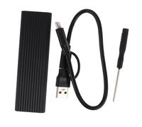 OSALADI 1set Ssd Enclosure Dual Protocol Usb-c Adapter Solid State Drive Case for Portable Storage Supports High-speed Data Transfer Compatible