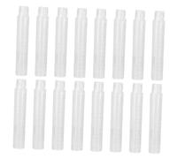 OSALADI 1set Transparent Plastic Chalk Covers Eco Friendly Water Soluble Chalk Holders for Teachers Classroom Use Comfortable Lightweight Protect Hands and Clothes 20pcs