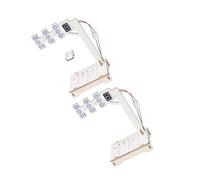 OSALADI 2 Sets Stem Traffic Light Model Kit for DIY Crosswalk Signal Light with Easy Digital Programming Interactive Wooden Assembly for Teens Family Learning and Science Experiment