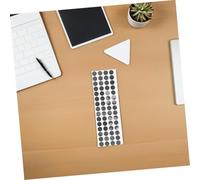 OSALADI 2 Sheets Ultra-thin Nano Self-adhesive Stickers for Smartphones Tablets Controllers High Transparency Screen Touch Accuracy Dots Removable Protective Labels