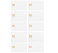 OSALADI 20 Pcs Pvc Blank Ic Cards with 16K Memory 3.3 X 2.1 Inch White Chip Cards for Access Control Systems and Electronic Locks