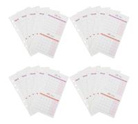 OSALADI 20 Sheets Monthly Planner Refill with Blank Calendar Inserts, Doublesided Paper Notepad for Detailed Scheduling and Flexible Calendar, for Maintaining Better Routines at Home Or