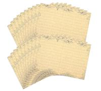 OSALADI 20 Sheets Vintage Retro Flower Wrapping Paper for Bouquets, Flexible and Tear-resistant Paper Material for Floral Gift Wrapping and Craft Packaging