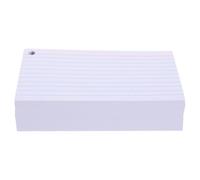 OSALADI 200 Sheets Ruled Index Cards White Horizontal Flashcards for Study and Presentation College Note Pads for Vocabulary Learning and Exam Preparation