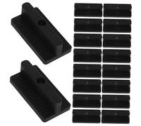 OSALADI 200Pcs Hidden Fasteners for Composite Decking Weatherproof Plastic Clips for Easy Installation for Outdoor Parks Gardens Patios Durable Corrosion Resistant