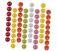 OSALADI 200pcs White Mini Metal Round Buttons Sewing Fasteners for Doll Clothes DIY Crafts Quilting Scrapbooking Bear Making Supplies Alloy Accessories