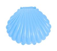 OSALADI 20pcs Blue Seashell Candy Boxes Made of Sturdy Pp Material with Versatile Use and Easy Maintenance, Party Favor Boxes for Wedding Decorations and Jewelry Storage
