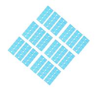 OSALADI 20Pcs Blue Self Adhesive Network Cable Labels Tear Resistant Computer Identification Tags for Office Home School Wire Management and Easy Cable Organization