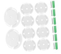OSALADI 20pcs Durable Plastic Security Camera Stand for Compact Mounting with Structural Stability for Home Use