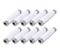 OSALADI 20pcs Grey Plastic Hair Rollers Wave Curlers DIY Hair Styling Rollers Portable Spiral Curls Tool for Personal Hairdressing and Root Volumizing