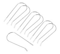 OSALADI 20pcs Hot Roller Securing Clamps 2.54cm Hair Roller Clips Replacement Pins for Electric Heated Curlers Hair Styling Tools Random Color