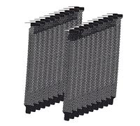 OSALADI 20pcs Metal Mesh Pci Slot Cover for Computer Chassis Ventilation Blanking Plate Cooling Fan Case Block Prevent Dust in Gaming