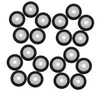 OSALADI 20pcs Pinch Roller for Cassette Tape Player Audio Parts for Recorder Bearing Roller for Radio Supplies Suitable for Tape Stereo Player