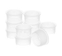 OSALADI 20pcs Reusable Plastic End Cap Stoppers for Vegetable Planter Boxes, round Planter Sealing Plugs for Indoor and Outdoor Balcony Gardening Accessories