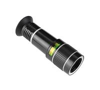 OSALADI 20x Telephoto Monocular Cell Phone Lens for Smartphone Photography, Universal Clip-on Telephoto Lens in Black, Compatible with Most Mobile Phones, for Outdoor and Travel Use