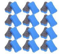 OSALADI 24-Piece Bone-Shaped Dry Erase Erasers EVA Felt Cloth Whiteboard Cleaners for Classroom and Boys and Girls Non-Magnetic for School Supplies