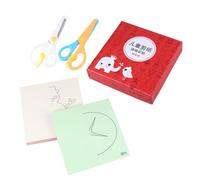 OSALADI 240 Sheets DIY Paper Folding Kit for Creative Origami Craft Paper with Diverse Patterns Safe Foldable Handicraft Including Scissors Educational for Imagination and Practical Skills