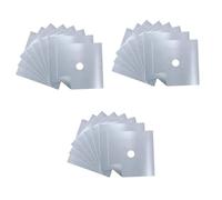OSALADI 24pcs Draining Mat Stove Burner Covers Gas Range Protector Stove Covers Gas Burner Hob Stovetop Liners