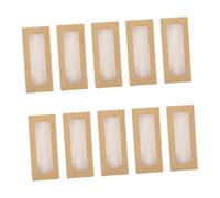 OSALADI 24Pcs Eyelash Packaging Box with Window for Viewing Style Paper Lash Storage Box with Trays for Protecting False Eyelashes for Professional Beauty Shops
