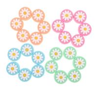 OSALADI 24pcs Floral Silicone Joystick Caps Joystick Analog Stick Covers Replacement Skin Decal Accessories Compatible With Ps5 Controller