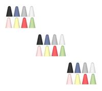 OSALADI 24pcs Silicone Protective Cover for Stylus Pen Sleeve Nib Tip Cap Compatible with Pencil Tips Silicone Case Random Color