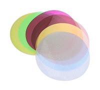 OSALADI 24pcs Transparent Lighting Color Film Overlays for Flash Light Photography for Projects Scrapbooking Art Effects