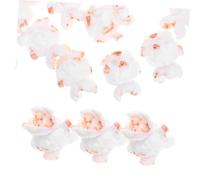 OSALADI 2bags Popcorn Model Craft Accessories Pvc Popcorn Pellets for Diy Decor Jewelry Ornament Diy Prop Random Style