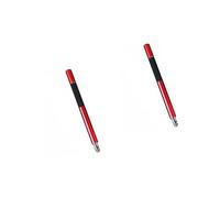 OSALADI 2pcs 2 1 Pens for Touch Screen 1 Stylus Pen Disc Capacitive Red Ballpoint Stylish Accurate for Note-taking and Drawing