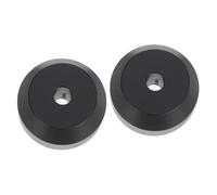 OSALADI 2pcs 45 Vinyl Records Player Adapter Turntable Adapter for 7 Inch Records Enhance Sound Clarity Sturdy and Durable for Professional Use