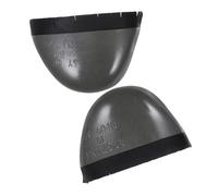 OSALADI 2pcs Anti-Static Steel Inserts for Work Boots Puncture and Impact Resistant Protective Shoe Shields Breathable Elastic Safety Covers for Men and Women Industrial Footwear Silver