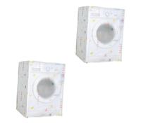 OSALADI 2pcs Automatic Washing Machine Cover Peva Case Protector for Home Use Washing Machine Cover Case Protector
