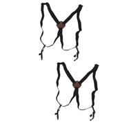 OSALADI 2pcs Binocular Harness Binocular Shoulder Strap Chest Strap Telescope Harness Outdoor