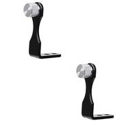 OSALADI 2pcs Binocular Tripod Mount Adapter Full Metal Construction Anodic Oxidation Treatment Sturdy Steady for Long-term Use
