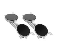 OSALADI 2pcs Black Metal Sunglasses Shape Hairpins for Women, Creative Funny Hair Accessories with Spring Clip, 9cm Trendy Hair Barrette Clips Suitable for Ponytail and Daily Styling