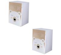 OSALADI 2pcs Cartoon Washer Cover for Washing Machine Practical Drier Cover for Outdoor Use Protect Your Cycle from Elements
